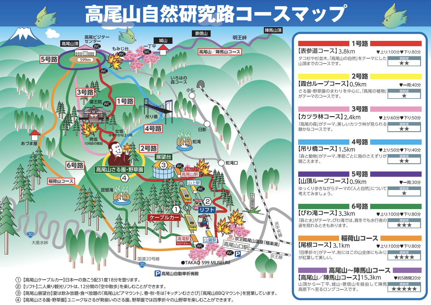 高尾山ロードマップ